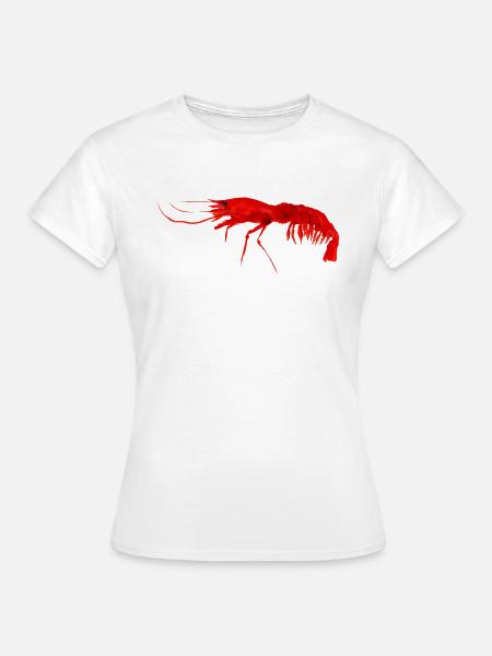 Garnelen - Frauen T-Shirt - Weiß