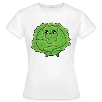 Kohl - Frauen T-Shirt - Weiß - Vorne - AI Model Female 172 dark (172cm)