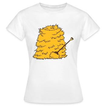 Mistgabel Strohberg Heugabel - Frauen T-Shirt - Weiß - Vorne - AI Model Female 172 dark (172cm)