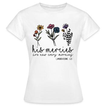Église Religion Catholique Catholique Jésus-Christ - T-shirt Femme - blanc - Devant - AI Model Female 172 dark (172cm)
