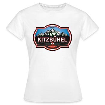 Kitzbühel Österreich - T-shirt Femme - blanc - Devant - AI Model Female 172 dark (172cm)