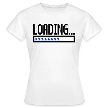 Loading - Women's T-Shirt - white - Front - AI Model Female 172 dark (172cm)