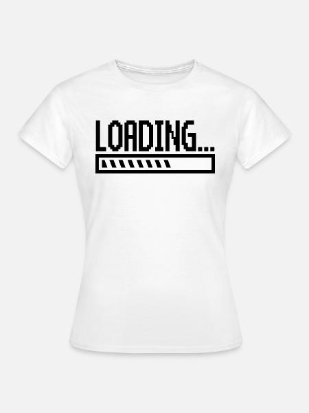 loading - Frauen T-Shirt - Weiß