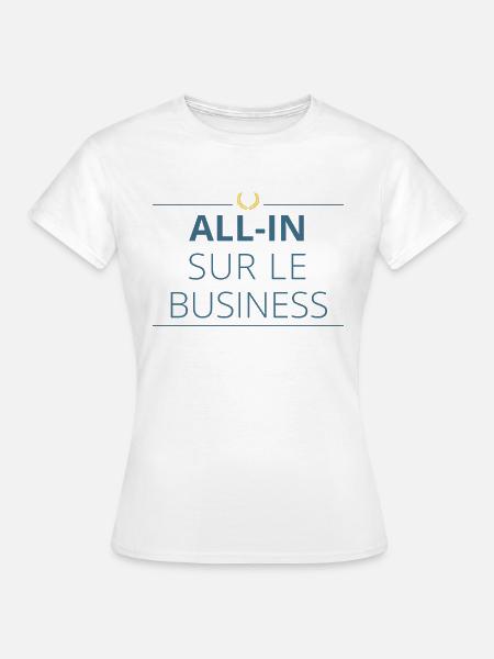 Alles im Geschäft - Frauen T-Shirt - Weiß
