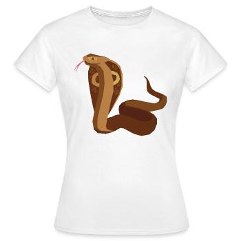 Wildtiere - Frauen T-Shirt - Weiß - Vorne - AI Model Female 172 dark (172cm)