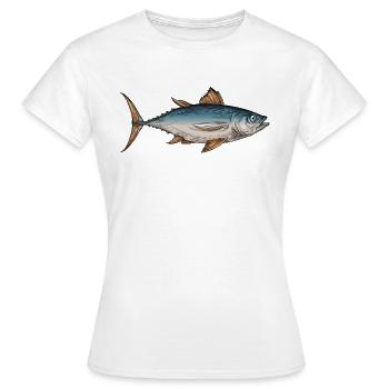 Meerestiere - Frauen T-Shirt - Weiß - Vorne - AI Model Female 172 dark (172cm)