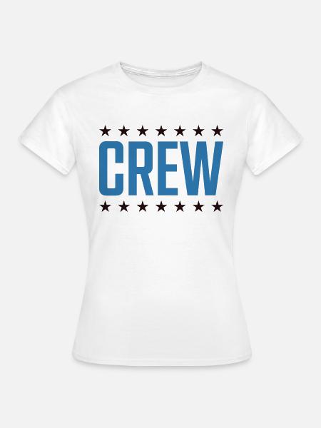 crew - Frauen T-Shirt - Weiß