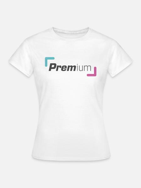 Einfach Premium - Frauen T-Shirt - Weiß