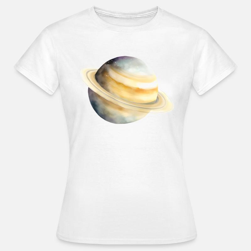 Saturn - Women's T-Shirt - white
