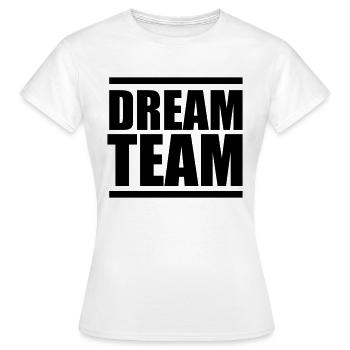 Équipe de rêve - T-shirt Femme - blanc - Devant - AI Model Female 172 dark (172cm)
