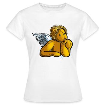 Angel - T-shirt Femme - blanc - Devant - AI Model Female 172 dark (172cm)