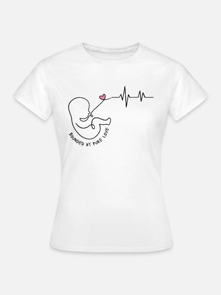 Begrenzt durch reine Liebe - Frauen T-Shirt - Weiß