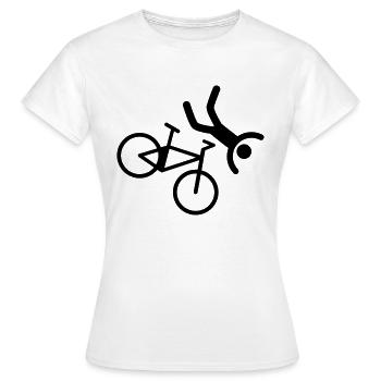Bike - Bike - Women's T-Shirt - white - Front - AI Model Female 172 dark (172cm)