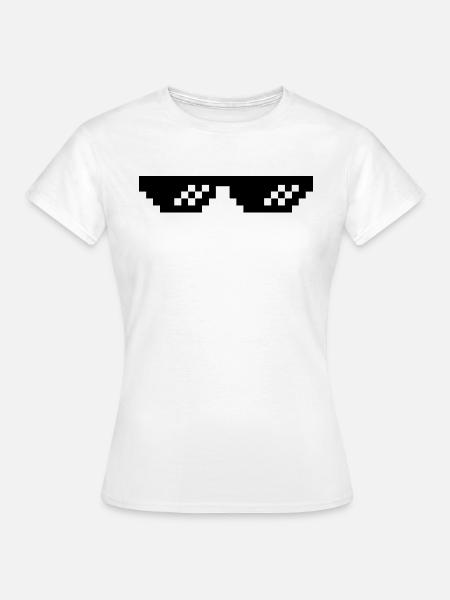 Glasses - Frauen T-Shirt - Weiß