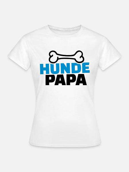 Hund - Frauen T-Shirt - Weiß