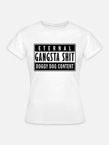 Gangstashit - Frauen T-Shirt - Weiß