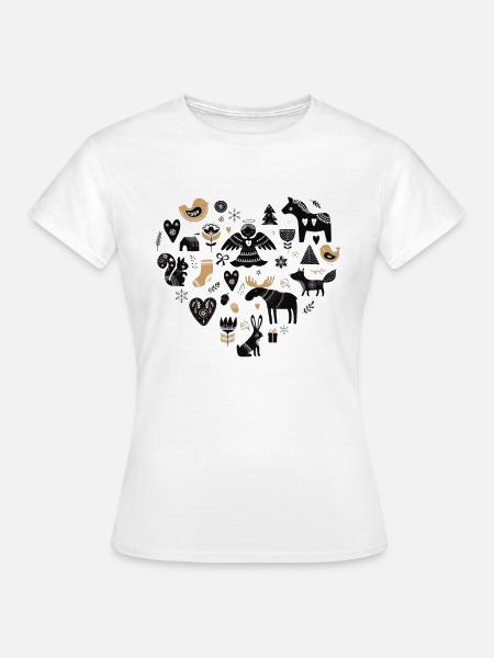 Schweden - Frauen T-Shirt - Weiß