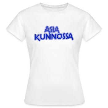 Merlu disant quelque chose d'accord - T-shirt Femme - blanc - Devant - AI Model Female 172 dark (172cm)