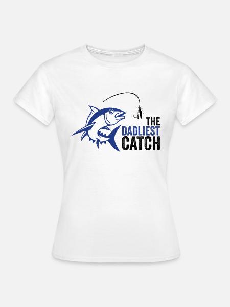 DADLIEST FANG - Frauen T-Shirt - Weiß