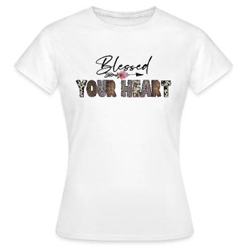 Musique country Rural Landei Country Musicien Maman - T-shirt Femme - blanc - Devant - AI Model Female 172 dark (172cm)