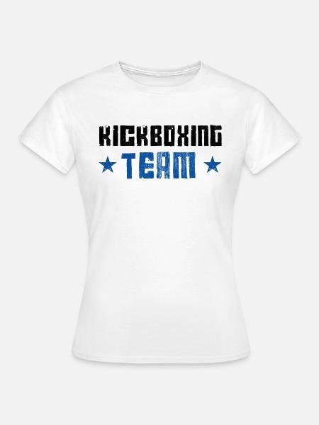Kickboxing Team - Frauen T-Shirt - Weiß