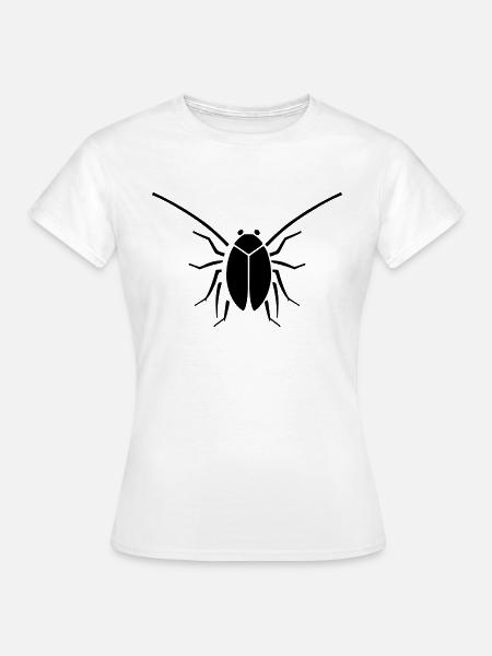 Schabe - Frauen T-Shirt - Weiß