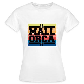 Vintage Mallorca Drink - T-shirt Femme - blanc - Devant - AI Model Female 172 dark (172cm)