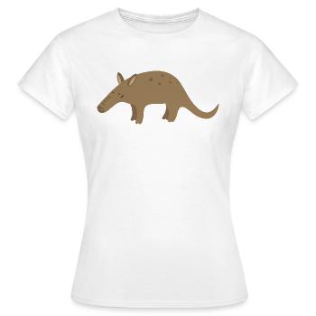 Wildtiere - Frauen T-Shirt - Weiß - Vorne - AI Model Female 172 dark (172cm)