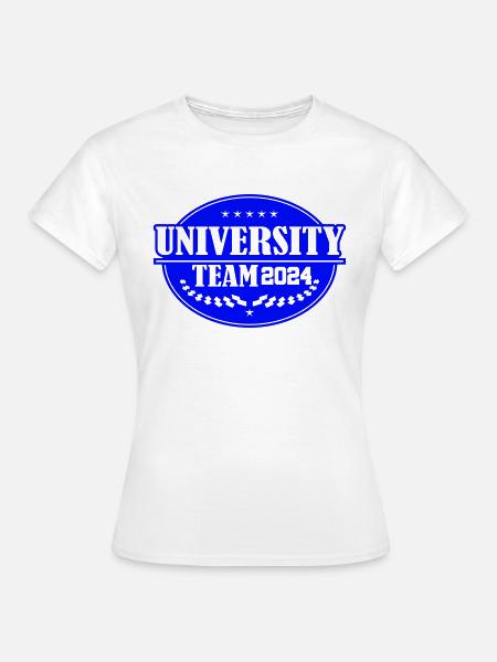 University Team 2024 - Frauen T-Shirt - Weiß