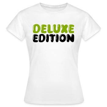 Édition Deluxe - T-shirt Femme - blanc - Devant - AI Model Female 172 dark (172cm)