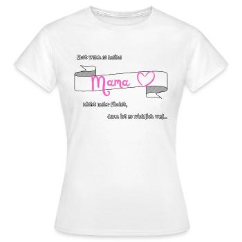 Maman trouvatrice - T-shirt Femme - blanc - Devant - AI Model Female 172 dark (172cm)