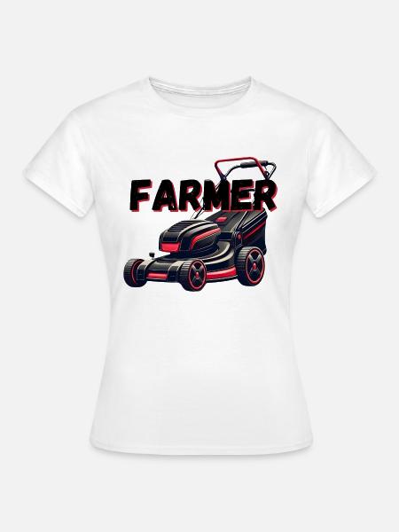 Bauer - Frauen T-Shirt - Weiß