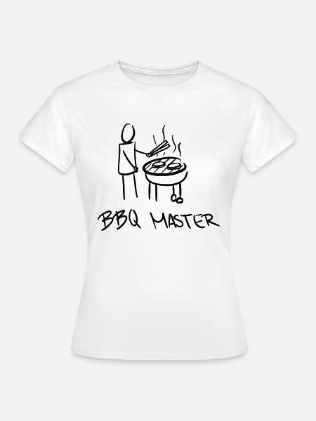 BBQ Master - Frauen T-Shirt - Weiß
