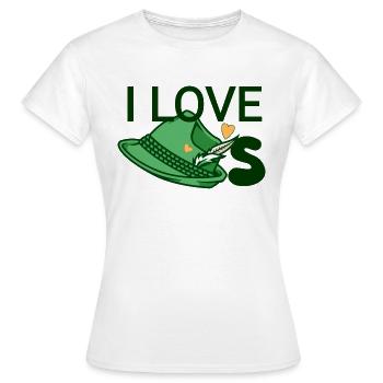 J’adore les chapeaux - T-shirt Femme - blanc - Devant - AI Model Female 172 dark (172cm)