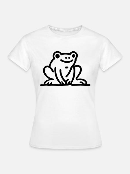 Frog Frog - Women's T-Shirt - white