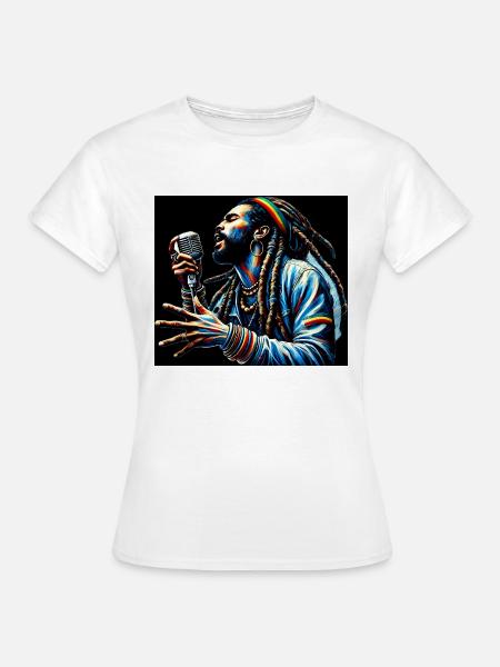 Dreadlock Vibes - Frauen T-Shirt - Weiß