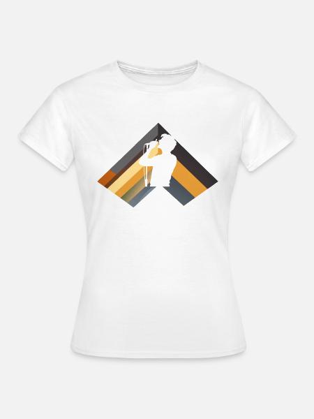 Karaoke Gesang Tenor - Frauen T-Shirt - Weiß