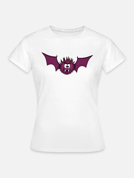 Vampir-Fledermaus - Frauen T-Shirt - Weiß