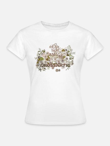 ich bin nicht artig - Frauen T-Shirt - Weiß