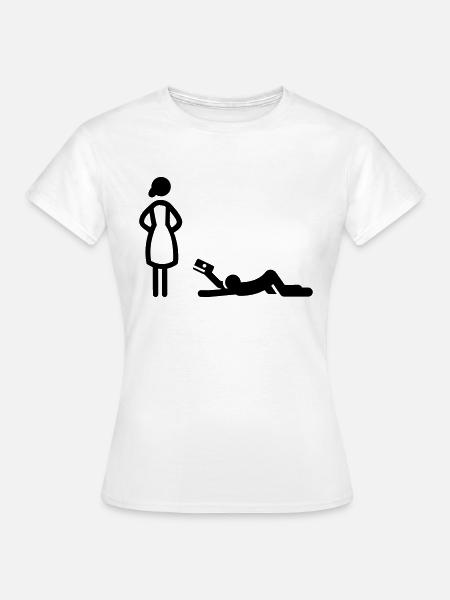Hochzeit - Frauen T-Shirt - Weiß