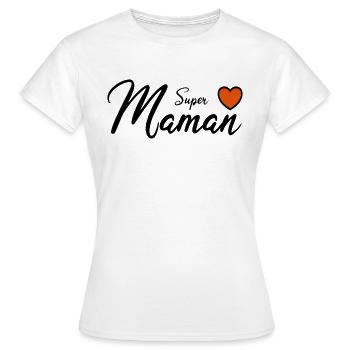 Mama - Frauen T-Shirt - Weiß - Vorne - AI Model Female 172 dark (172cm)
