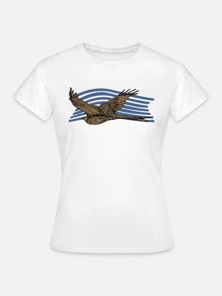 Vogel - Frauen T-Shirt - Weiß