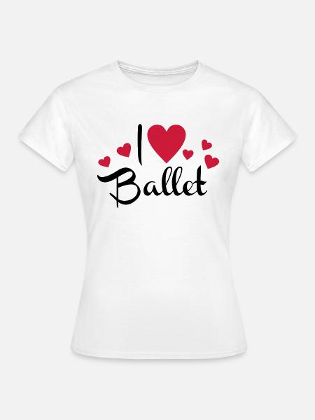 Ballet - Frauen T-Shirt - Weiß
