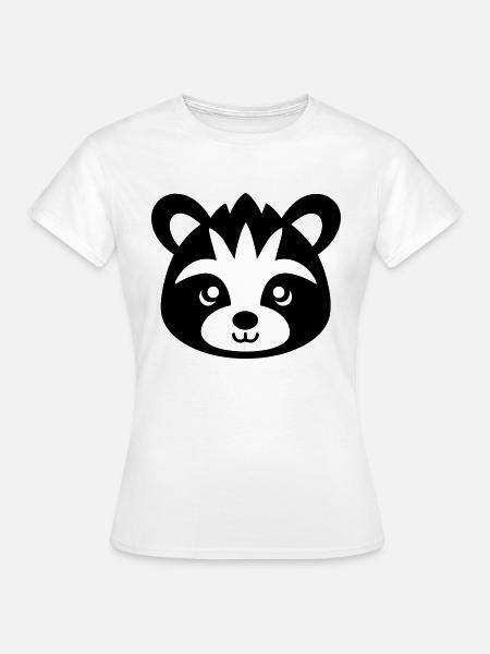 Kleiner Panda - Frauen T-Shirt - Weiß