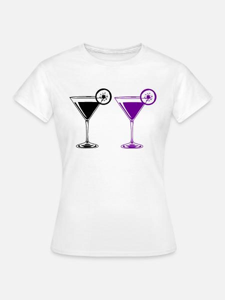 cocktails 2 - Frauen T-Shirt - Weiß