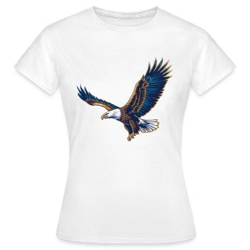 Aigle - T-shirt Femme - blanc - Devant - AI Model Female 172 dark (172cm)