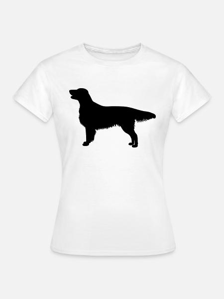 Flat Hündin - Frauen T-Shirt - Weiß
