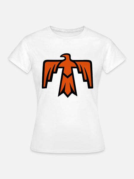 Thunderbird, Donnervogel, Indianer, Spirit, Adler - Frauen T-Shirt - Weiß