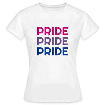 Ich bin bisexuell, Bisexuell, Bisexuelle Hoodies, Bisexuell - Frauen T-Shirt - Weiß - Vorne - AI Model Female 172 dark (172cm)