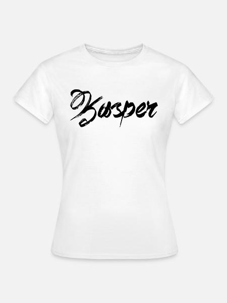 Kasper - Frauen T-Shirt - Weiß